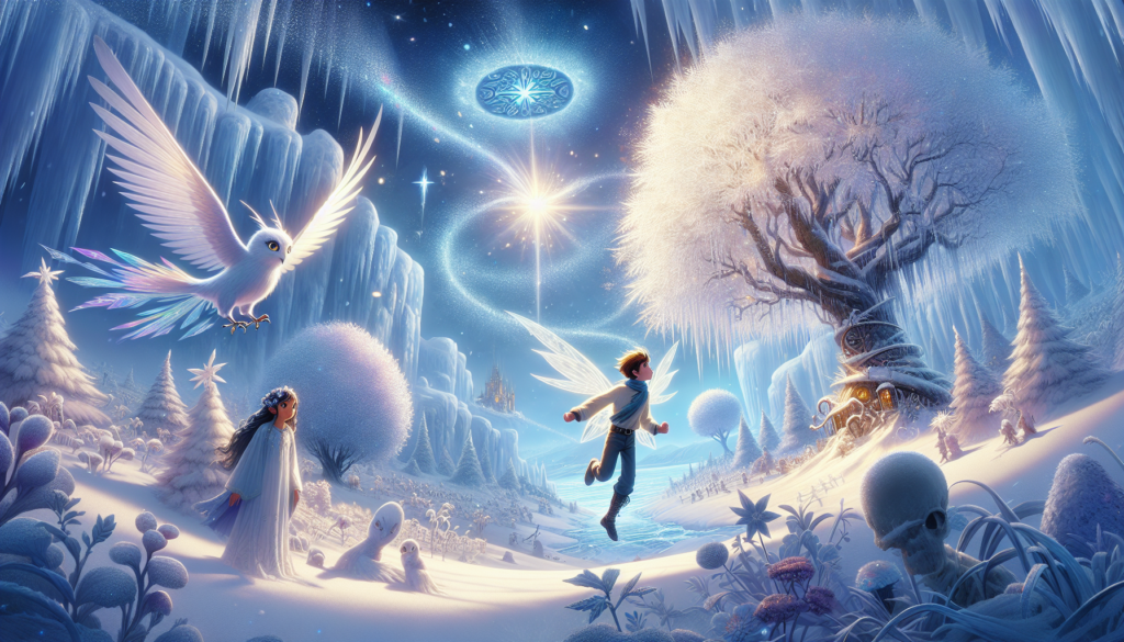 A scene from the AI generated story The Chronicles of Rineidi: The Time-Traveler’s Quest